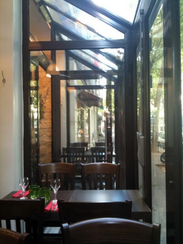 Rénovation et Extension d'un restaurant : Terrasse fermé