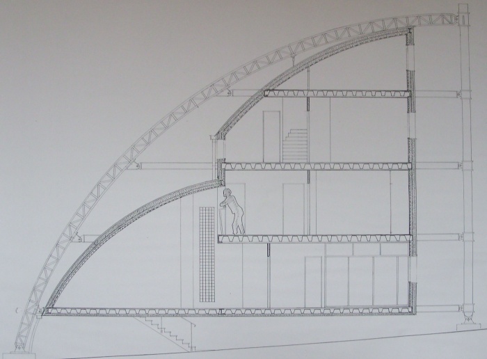 Maison d'urgence : Coupe