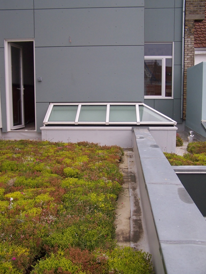 Rhabiliation d'une maison en bord de mer : toiture terrasse