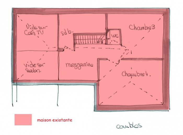 Réhabilitation maison individuelle : combles