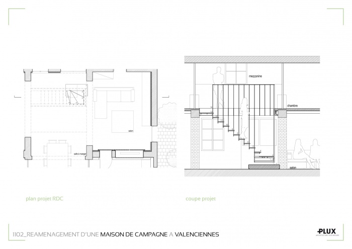 Ramnagement d'une maison de campagne  VALENCIENNES (59300) : planches projets5