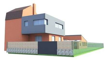 Surlvation d'une maison individuelle  Lambersart : infographie