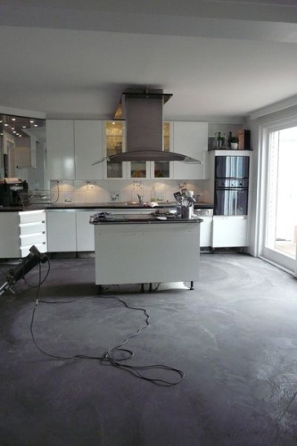 Dcoration d'une maison  Verlinghem : cuisine en travaux