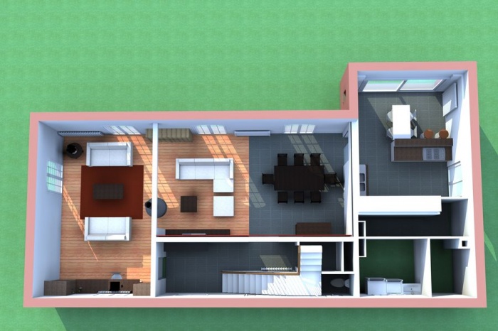 Réaménagement intérieur et décoration d'une maison à Wambrechies