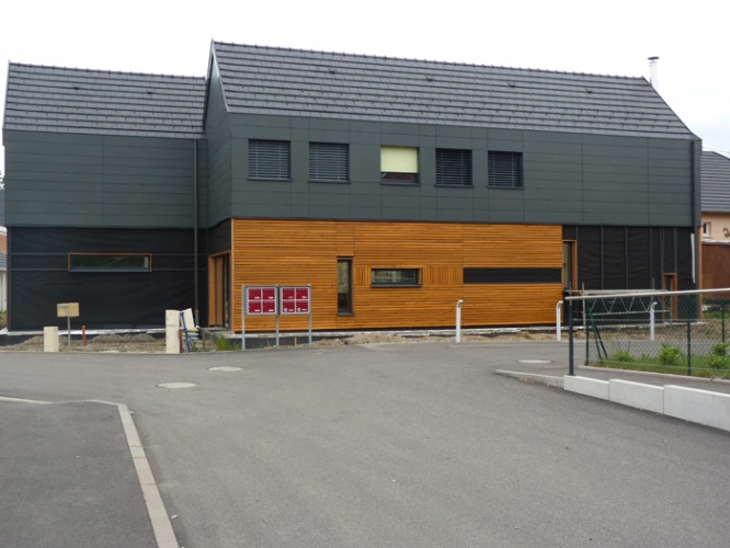 Construction d'une maison contemporaine à MICHELBACH-LE-HAUT (68)