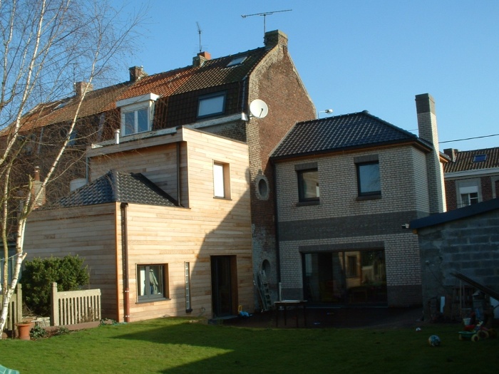 Extension d'une maison individuelle