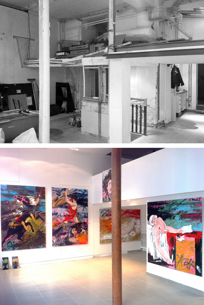 Galerie d'art contemporain : MUS_avant-apres_vue générale
