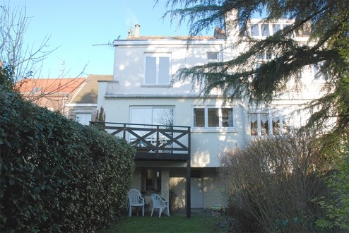 FENTRE SUR JARDIN, Rhabilitation et extension d'une maison de ville, amnagement d'une terrasse et des espaces extrieurs  Marcq en Baroeul : DIENTRE_fenetre_sur_jardin_existant_exterieur-494x330