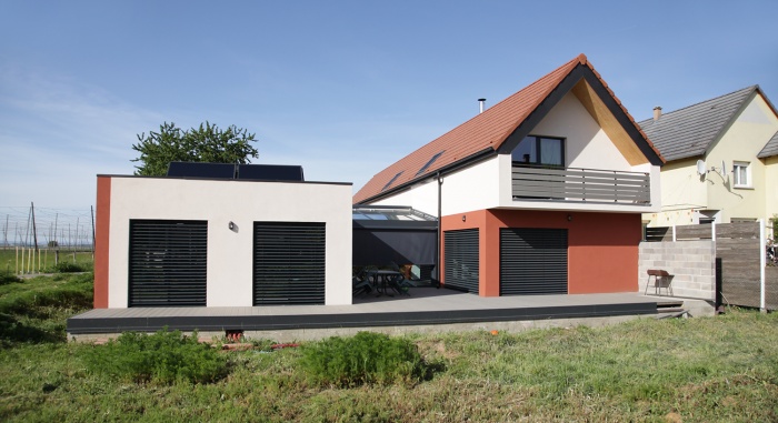 Construction d'une maison contemporaine à BILWISHEIM (67)