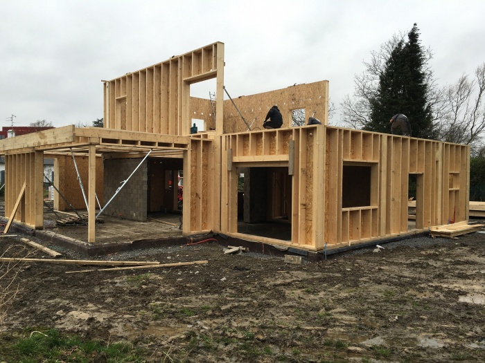 Maison individuelle bois en Croix