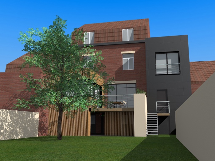 Extensions d'une maison à Linselle