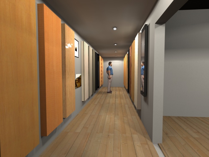 Création des locaux de Parquets Métropole : galerie