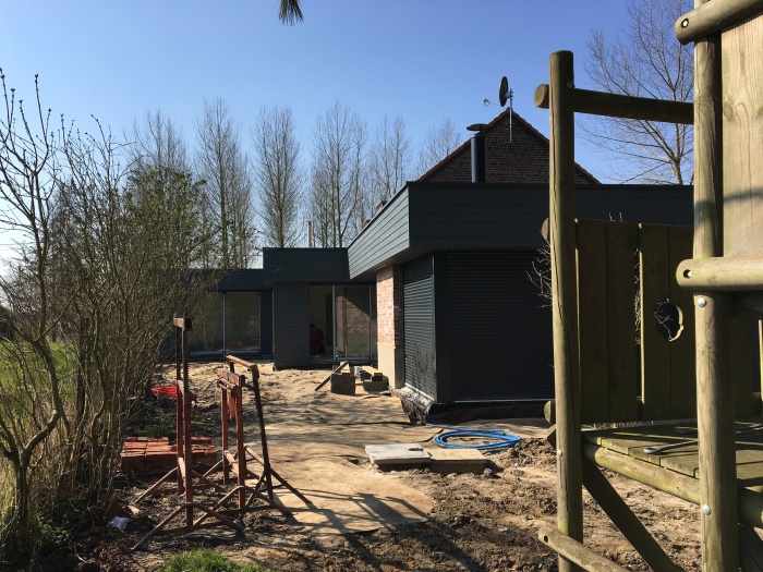 Rnovation et extension d'une maison  Willems : chantier 4